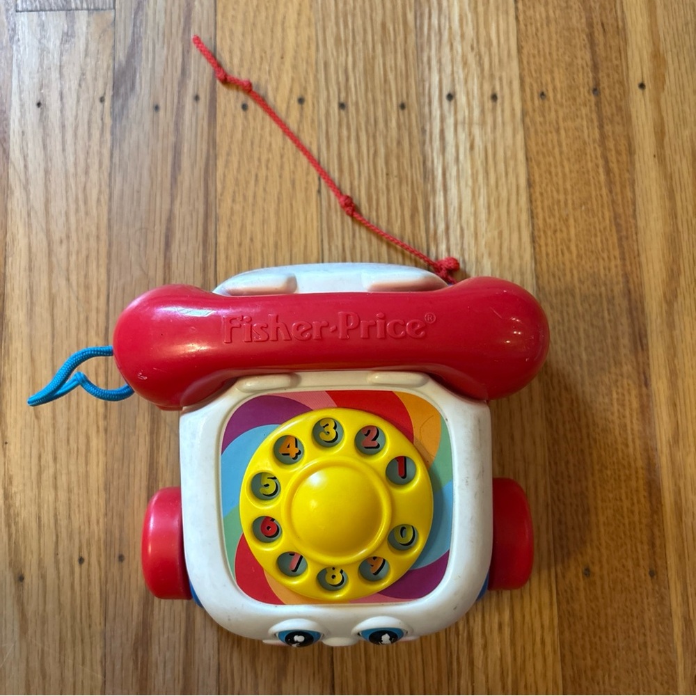 Fisher Price vintage rotary phone